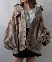 Diable baiser（ディアブルベーゼ）の「オーバーサイズＧジャンジャケット（デニムジャケット）」