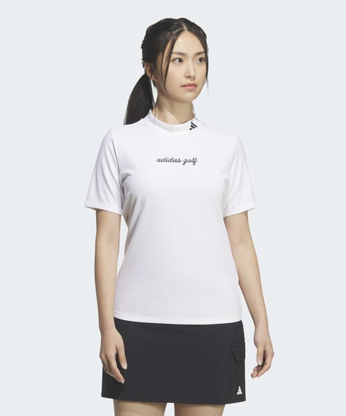 クライマクール モックネック 半袖シャツ【adidas Golf/アディダス