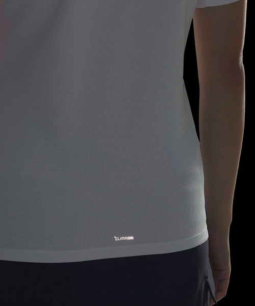 クライマクール モックネック 半袖シャツ【adidas Golf/アディダス 