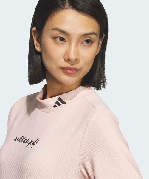 クライマクール モックネック 半袖シャツ【adidas Golf/アディダス 