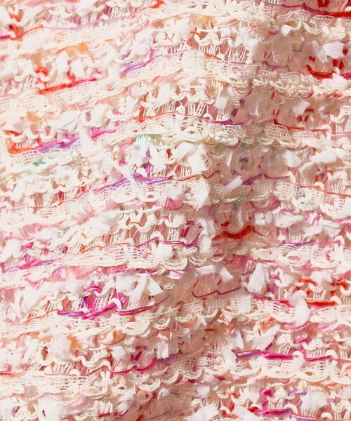 UNITED ARROWS（ユナイテッドアローズ）の「ミックスヤーン プルオーバーニット（ニット/セーター・レディース・ネイビー/ライトピンク・FREE）」の16枚目の写真