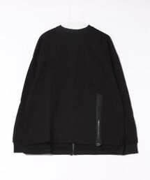 MMMM（エムエムエムエム）の「【SR】【it】【MMMM】フレンチテリーZIPスリットクルーネックトレーナー（スウェット）」