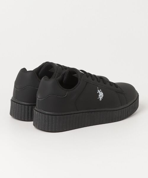 U.S. POLO ASSN.(ユーエスポロアッスン)の「『U.S. POLO ASSN/ユーエスポロアッスン』厚底スニーカー(スニーカー・メンズ・ブラック×ホワイト/ホワイト/ブラック・26.5cm/27.5cm/25.5cm)」の11枚目の写真