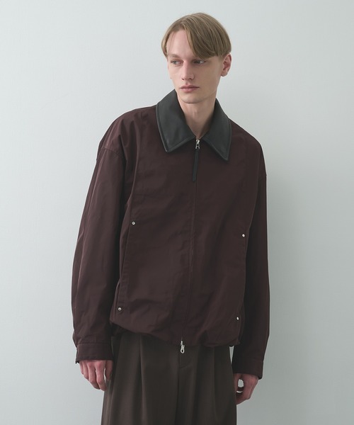 STUDIOUS(ステュディオス)の「【STUDIOUS】Leather collar Balloon Blouson(ブルゾン・メンズ・ブラック/ベージュ/ワイン・2/1)」の17枚目の写真