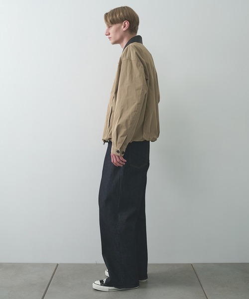 STUDIOUS(ステュディオス)の「【STUDIOUS】Leather collar Balloon Blouson(ブルゾン・メンズ・ブラック/ベージュ/ワイン・2/1)」の11枚目の写真