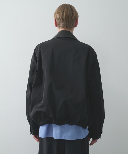 STUDIOUS(ステュディオス)の「【STUDIOUS】Leather collar Balloon Blouson(ブルゾン・メンズ・ブラック/ベージュ/ワイン・2/1)」の21枚目の写真