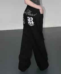 EYEER（イワイイアル）の「◇EYEER◇ブランド直輸入正規品/ER 刺繍 ロゴ パンツ ER-EMBROIDERED LOGO PANTS（デニムパンツ）」