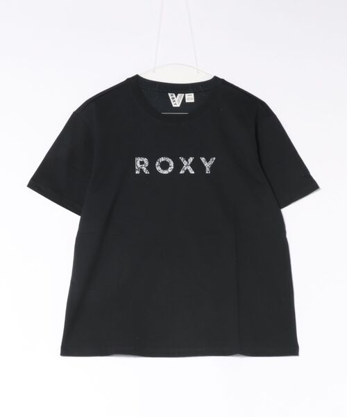 ROXY（ロキシー）の「ROXY ウィメンズ WILDSIDE PAISLEY Tシャツ 【2026年春夏モデル】（Tシャツ/カットソー・レディース・ナチュラル/ブラック/パープル・MEDIUM/LARGE）」の2枚目の写真