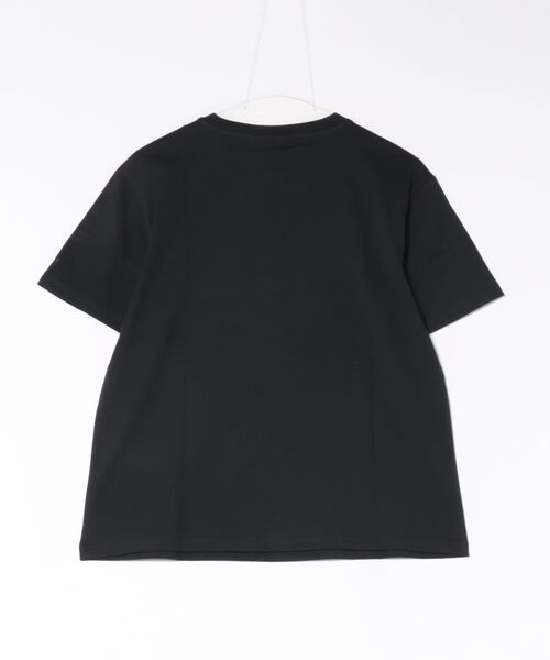 ROXY（ロキシー）の「ROXY ウィメンズ WILDSIDE PAISLEY Tシャツ 【2026年春夏モデル】（Tシャツ/カットソー・レディース・ナチュラル/ブラック/パープル・MEDIUM/LARGE）」の4枚目の写真