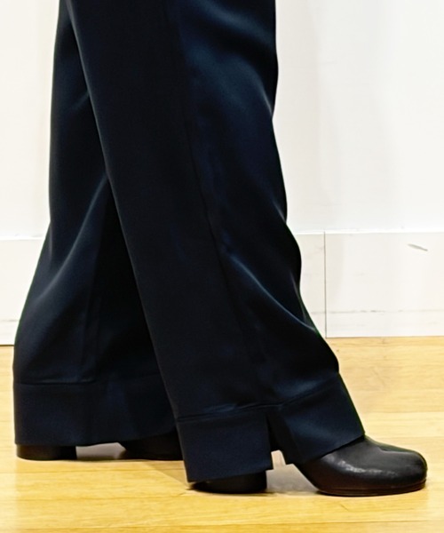BANANA REPUBLIC FACTORY STORE(バナナリパブリック ファクトリーストア)の「BANANA REPUBLIC FACTORY STORE 日本限定 テンセル イージー ストレートパンツ(その他パンツ・レディース・グレー/ネイビー/ブラック/ベージュ・M/S/L/XS)」の19枚目の写真