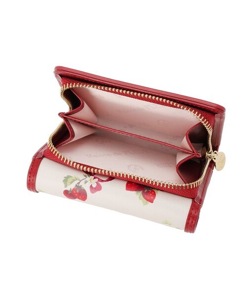 メゾンドフルール　財布 いちご柄ウォレット（財布）｜Maison de FLEUR（メゾンドフルール）の