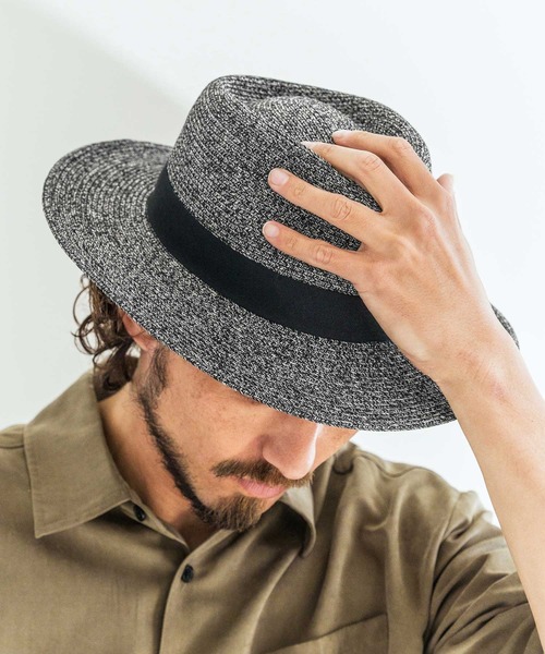 mko13502-Washable Braid Hat ブレードハット(NF-261-BO014)（ハット