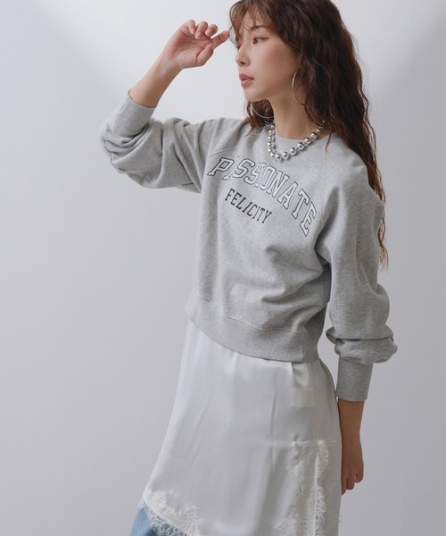 bohmal（ボマール）の「サテンレースアシメキャミ（キャミソール・レディース・アイボリー/ブラック・FREE）」の8枚目の写真