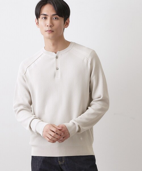 Cotton waffle knit