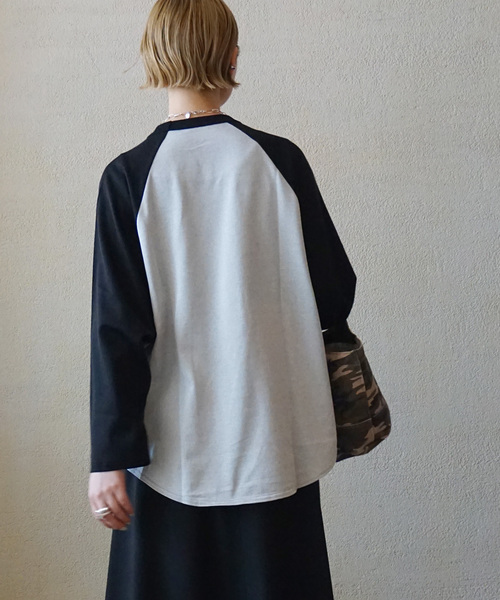 JOURNAL STANDARD LUXE(ジャーナルスタンダード ラックス)の「Lyra's PO(Tシャツ/カットソー・レディース・ブラック/パープル・FREE)」の5枚目の写真