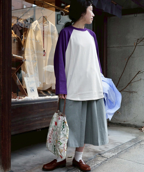 JOURNAL STANDARD LUXE(ジャーナルスタンダード ラックス)の「Lyra's PO(Tシャツ/カットソー・レディース・ブラック/パープル・FREE)」の9枚目の写真