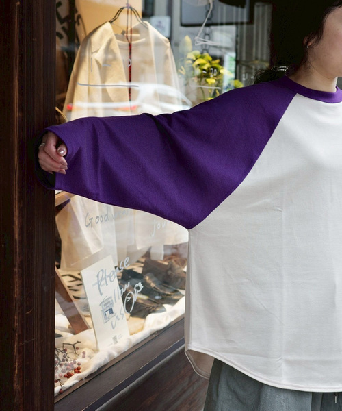 JOURNAL STANDARD LUXE(ジャーナルスタンダード ラックス)の「Lyra's PO(Tシャツ/カットソー・レディース・ブラック/パープル・FREE)」の10枚目の写真