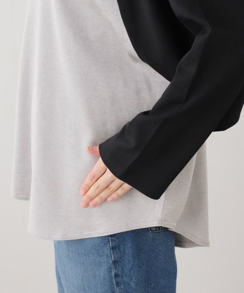 JOURNAL STANDARD LUXE(ジャーナルスタンダード ラックス)の「Lyra's PO(Tシャツ/カットソー・レディース・ブラック/パープル・FREE)」の17枚目の写真