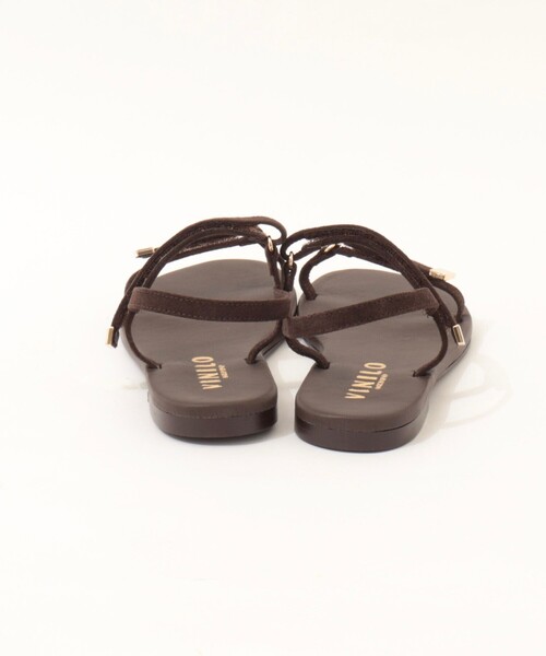 NOLLEY’S（ノーリーズ）の「【VINILO/ ヴィニーロ】ストラップサンダル（サンダル・レディース・ブラウン/ブラック・38/37/36）」の5枚目の写真