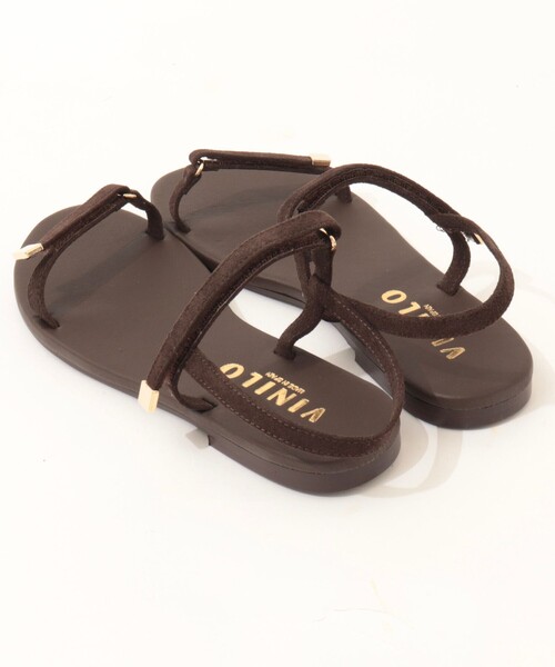 NOLLEY’S（ノーリーズ）の「【VINILO/ ヴィニーロ】ストラップサンダル（サンダル・レディース・ブラウン/ブラック・38/37/36）」の6枚目の写真