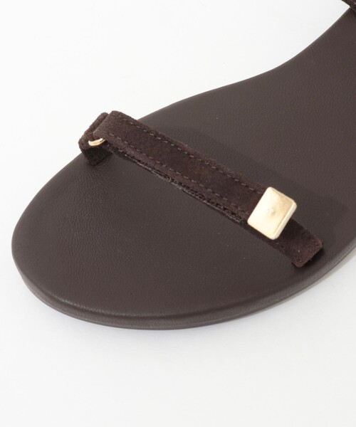 NOLLEY’S（ノーリーズ）の「【VINILO/ ヴィニーロ】ストラップサンダル（サンダル・レディース・ブラウン/ブラック・38/37/36）」の9枚目の写真