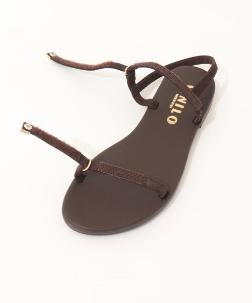 NOLLEY’S（ノーリーズ）の「【VINILO/ ヴィニーロ】ストラップサンダル（サンダル・レディース・ブラウン/ブラック・38/37/36）」の10枚目の写真