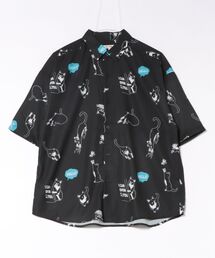 SVEC（シュベック）の「総柄 アニマルプリント S/Sシャツ（シャツ/ブラウス）」