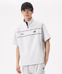 New Balance Golf（ニューバランスゴルフ）の「ハーフスリーブ スタンドジップ プルオーバー (MENS)（スウェット）」