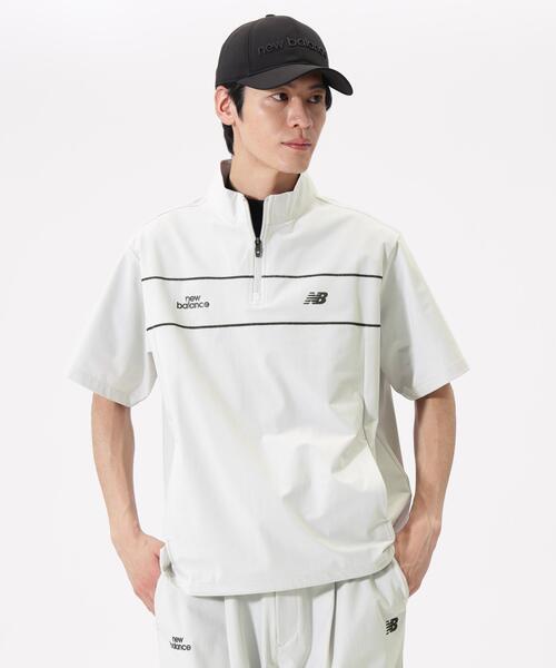 New Balance Golf（ニューバランスゴルフ）の「【new balance golf】ハーフスリーブ スタンドジップ プルオーバー (MENS)（スウェット・メンズ・ブラック/グレー系その他/カーキ・MEDIUM/X-LARGE/XX-LARGE/LARGE）」の11枚目の写真