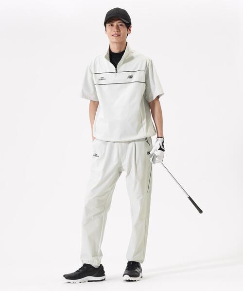 New Balance Golf（ニューバランスゴルフ）の「【new balance golf】ハーフスリーブ スタンドジップ プルオーバー (MENS)（スウェット・メンズ・ブラック/グレー系その他/カーキ・MEDIUM/X-LARGE/XX-LARGE/LARGE）」の13枚目の写真