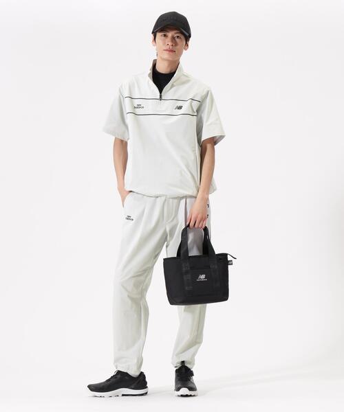 New Balance Golf（ニューバランスゴルフ）の「【new balance golf】ハーフスリーブ スタンドジップ プルオーバー (MENS)（スウェット・メンズ・ブラック/グレー系その他/カーキ・MEDIUM/X-LARGE/XX-LARGE/LARGE）」の14枚目の写真