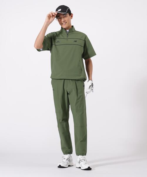 New Balance Golf（ニューバランスゴルフ）の「【new balance golf】ハーフスリーブ スタンドジップ プルオーバー (MENS)（スウェット・メンズ・ブラック/グレー系その他/カーキ・MEDIUM/X-LARGE/XX-LARGE/LARGE）」の18枚目の写真