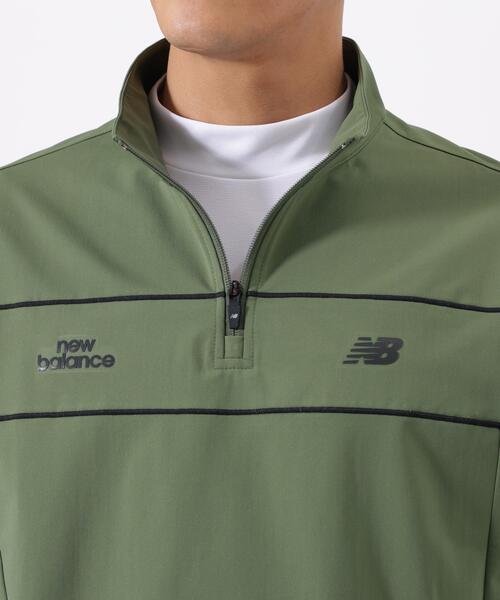 New Balance Golf（ニューバランスゴルフ）の「【new balance golf】ハーフスリーブ スタンドジップ プルオーバー (MENS)（スウェット・メンズ・ブラック/グレー系その他/カーキ・MEDIUM/X-LARGE/XX-LARGE/LARGE）」の22枚目の写真