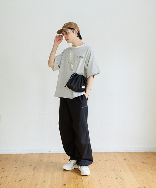 kaoyorinakami(カオヨリナカミ)の「kaoisgood border tee / カオイズグッドボーダーTシャツ(Tシャツ/カットソー・メンズ・ネイビー/グレー・SMALL/MEDIUM/LARGE/X-LARGE)」の6枚目の写真