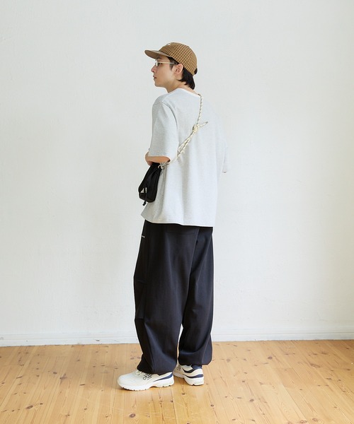kaoyorinakami(カオヨリナカミ)の「kaoisgood border tee / カオイズグッドボーダーTシャツ(Tシャツ/カットソー・メンズ・ネイビー/グレー・SMALL/MEDIUM/LARGE/X-LARGE)」の7枚目の写真