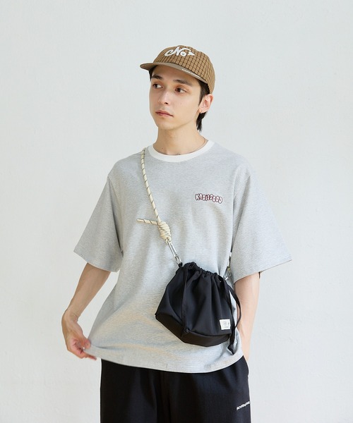 kaoyorinakami(カオヨリナカミ)の「kaoisgood border tee / カオイズグッドボーダーTシャツ(Tシャツ/カットソー・メンズ・ネイビー/グレー・SMALL/MEDIUM/LARGE/X-LARGE)」の3枚目の写真