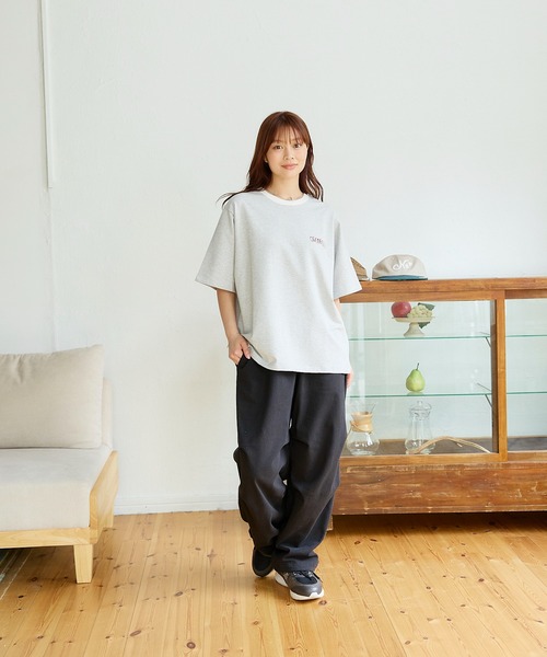 kaoyorinakami(カオヨリナカミ)の「kaoisgood border tee / カオイズグッドボーダーTシャツ(Tシャツ/カットソー・メンズ・ネイビー/グレー・SMALL/MEDIUM/LARGE/X-LARGE)」の17枚目の写真