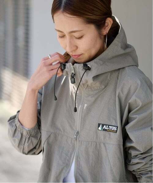 FRAMeWORK（フレームワーク）の「≪WEB限定 / 追加≫ALTUS/アルタス 別注W ZIPマウンテンパーカー 3（マウンテンパーカー・レディース・スミクロ/ウッド/ホワイト・FREE）」の8枚目の写真