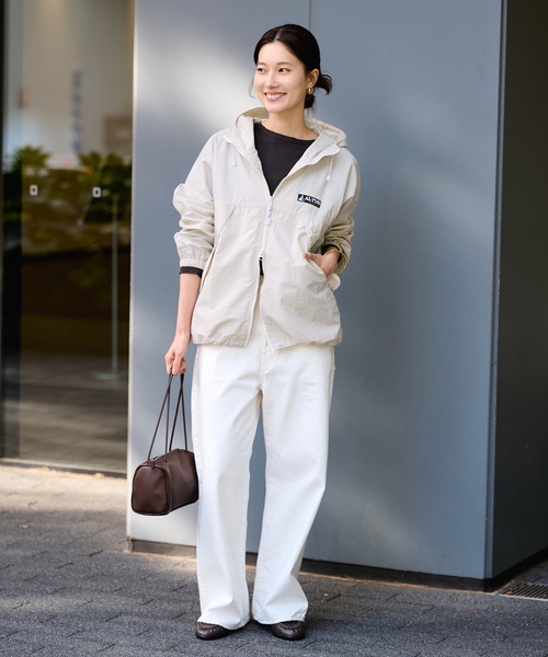 FRAMeWORK（フレームワーク）の「≪WEB限定 / 追加≫ALTUS/アルタス 別注W ZIPマウンテンパーカー 3（マウンテンパーカー・レディース・スミクロ/ウッド/ホワイト・FREE）」の17枚目の写真