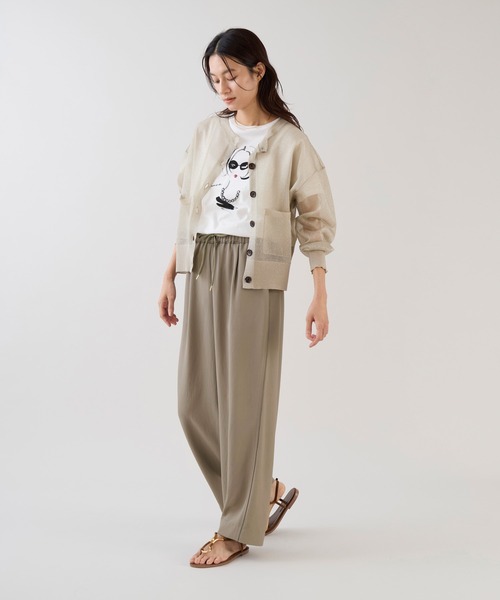 marmors（マルモア）の「【marmors】ネックレスイラストTシャツ（Tシャツ/カットソー・レディース・ベージュ/ホワイト・36）」の19枚目の写真