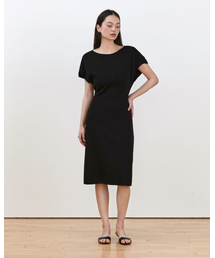 MUARMUS（ムアルムス）の「Eleanor Knit Dress [Black]（ワンピース）」