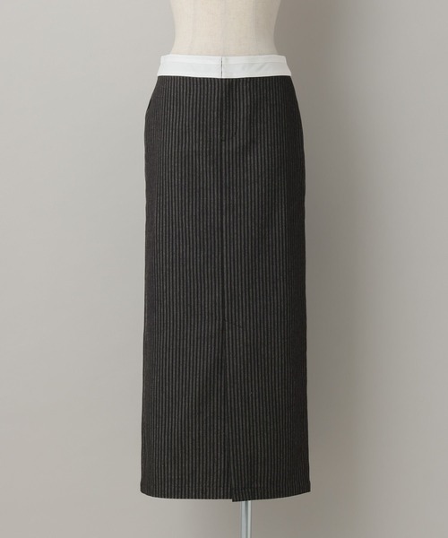 A part by（アパートバイ）の「ヒッコリーIラインスカート（スカート・レディース・ブルー/ブラック・SMALL/MEDIUM）」の18枚目の写真