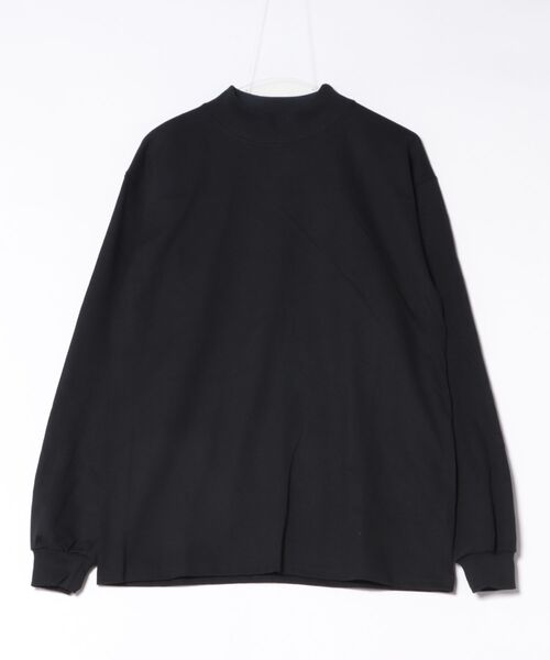 CalCru（カルクルー）の「【CalCru】カルクルー  7oz コットン モック ロングスリーブTシャツ ロンT アメリカ製 CC12LM（Tシャツ/カットソー・メンズ・ホワイト/ブラック/ネイビー・M/L/XL）」の21枚目の写真
