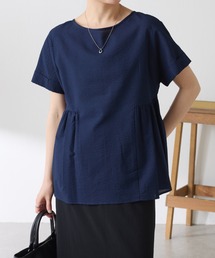 COLLAGE GALLARDAGALANTE | 着るだけですっきり見え3WAYサッカーブラウス/WEB限定カラー展開(シャツ/ブラウス)