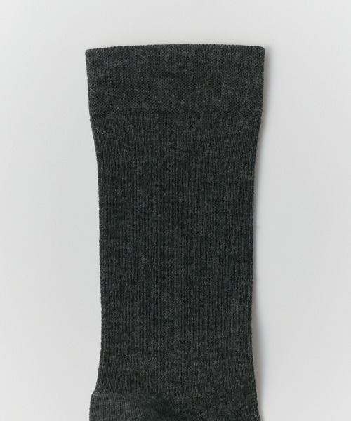 UNQUITTE(アンキュイット)の「【UNQUITTE】effortless socks UNQ10(ソックス/靴下・レディース・チャコールグレー/ブラック/ネイビー・M/L)」の6枚目の写真