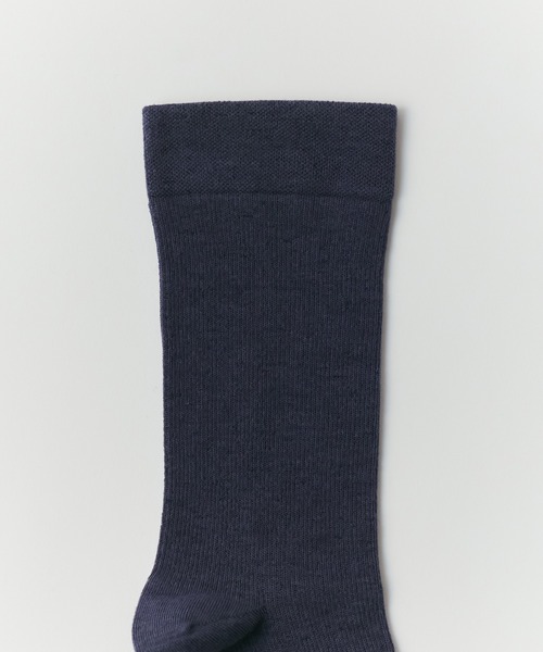 UNQUITTE(アンキュイット)の「【UNQUITTE】effortless socks UNQ10(ソックス/靴下・レディース・チャコールグレー/ブラック/ネイビー・M/L)」の9枚目の写真