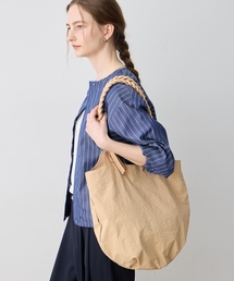 LE SOUK HOLIDAY（ルスークホリデー）の「編み込みハンドルナイロントートバッグ（トートバッグ）」