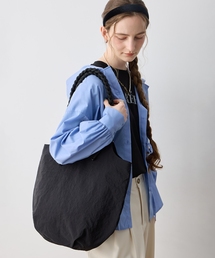 LE SOUK HOLIDAY（ルスークホリデー）の「編み込みハンドルナイロントートバッグ（トートバッグ）」