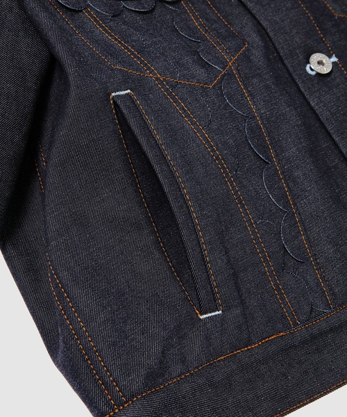 TSTS（ティーエスティーエス）の「SPEECH BUBBLES DENIM JACKET（デニムジャケット・メンズ・インディゴブルー・L）」の9枚目の写真