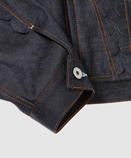 TSTS（ティーエスティーエス）の「SPEECH BUBBLES DENIM JACKET（デニムジャケット・メンズ・インディゴブルー・L）」の10枚目の写真